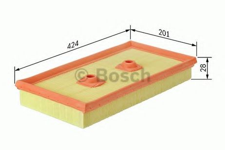 фото Bosch F 026 400 482 Снят с производства Воздушный фильтр Bosch F 026 400 482 Снят с производства Воздушный фильтр