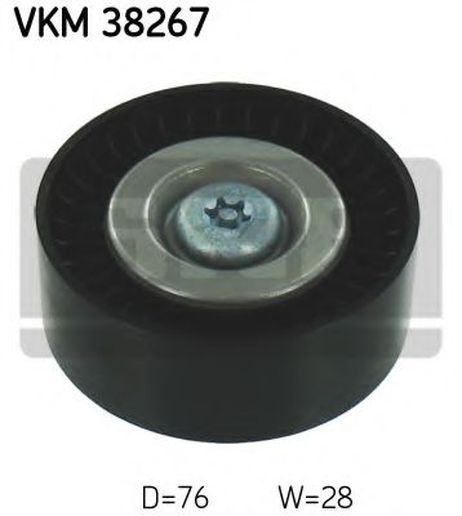 фото SKF VKM 38267 Ролик обводной навесного оборудования SKF VKM 38267 Ролик обводной навесного оборудования
