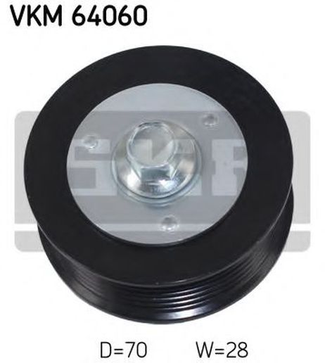 фото SKF VKM 64060 Ролик промежуточный навесного оборудования SKF VKM 64060 Ролик промежуточный навесного оборудования