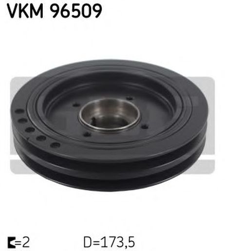 фото SKF VKM 96509 Шкив ременной коленчатого вала SKF VKM 96509 Шкив ременной коленчатого вала