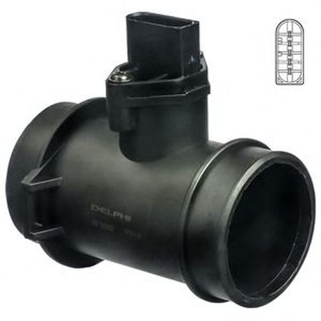 фото Delphi AF10282-12B1 Датчик массового расхода воздуха Delphi AF10282-12B1 Датчик массового расхода воздуха