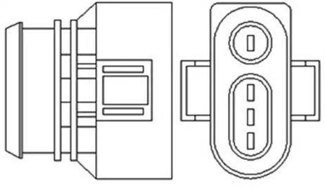 Magneti Marelli 466016355058 Датчик кислорода audi, seat, skoda, VW