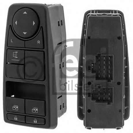 фото Febi 47019 Выключатель, стеклолодъемник, Выключатель, регулирование зе HCV Febi 47019 Выключатель, стеклолодъемник, Выключатель, регулирование зе HCV