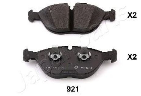 Japanparts PA-921AF Колодки тормозные дисковые, комплект | зад |