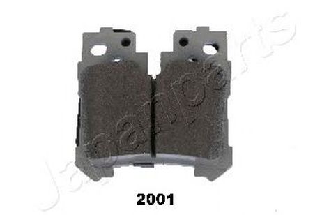 фото Japanparts PP-2001AF Комплект тормозных колодок, дисковый тормоз | зад | Japanparts PP-2001AF Комплект тормозных колодок, дисковый тормоз | зад |