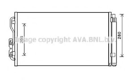 фото AVA BWA5434D Конденсатор, кондиционер AVA BWA5434D Конденсатор, кондиционер