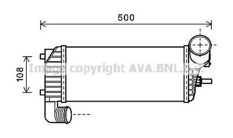 фото AVA FD4574 Интеркулер AVA FD4574 Интеркулер