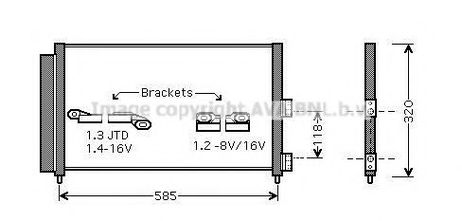 фото AVA FT5289D Конденсатор, кондиционер AVA FT5289D Конденсатор, кондиционер