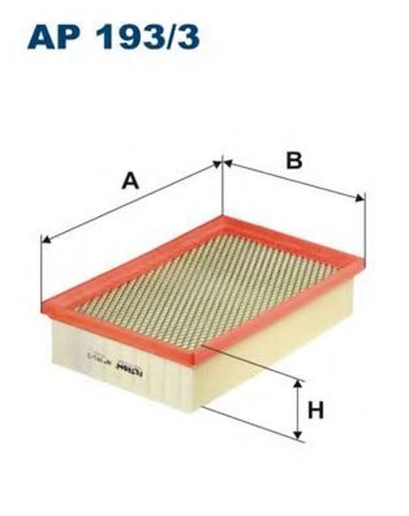 фото FILTRON AP193/3 Фильтр воздушный FILTRON AP193/3 Фильтр воздушный