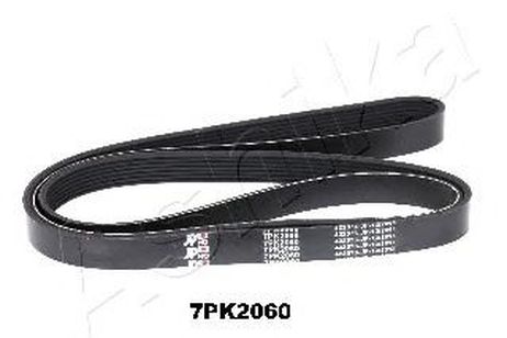 фото Ashika 112-7PK2060 Поликлиновой ремень Ashika 112-7PK2060 Поликлиновой ремень