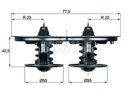 фото Mahle TX 32D Снят с производства Вставка термостата Mahle TX 32D Снят с производства Вставка термостата