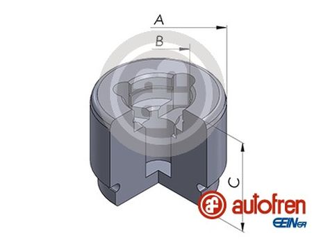 Seinsa Autofren D025411 Поршень тормозного суппорта | перед |