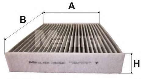 фото MFILTER K 9098C Фильтр, воздух во внутренном пространстве MFILTER K 9098C Фильтр, воздух во внутренном пространстве