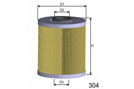 фото MISFAT F135 Фильтр топливный MISFAT F135 Фильтр топливный