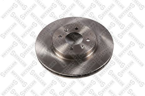 фото Stellox 6020-1795-SX Диск тормозной пер. KIA Rio 11> | перед | Stellox 6020-1795-SX Диск тормозной пер. KIA Rio 11> | перед |