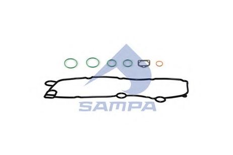 фото SAMPA 040.669 Комплект прокладок масляного радиатора HCV SAMPA 040.669 Комплект прокладок масляного радиатора HCV