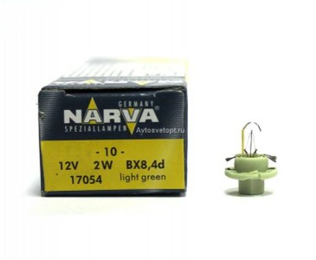 фото Narva 17050CP Лампа 12VхBAх1.5W (BX8.5d) с желтым патроном Narva 17050CP Лампа 12VхBAх1.5W (BX8.5d) с желтым патроном