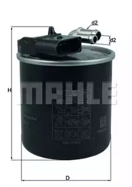 Knecht KL 950 Фильтр топливный