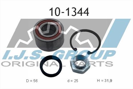 фото IJS 101344 Подшипник ступичный citroen: AX 1.3 Sport/10/10 e/11/11 kat/14/14 4x4/14 d/15 D/Electric 86-98, saxo IJS 101344 Подшипник ступичный citroen: AX 1.3 Sport/10/10 e/11/11 kat/14/14 4x4/14 d/15 D/Electric 86-98, saxo