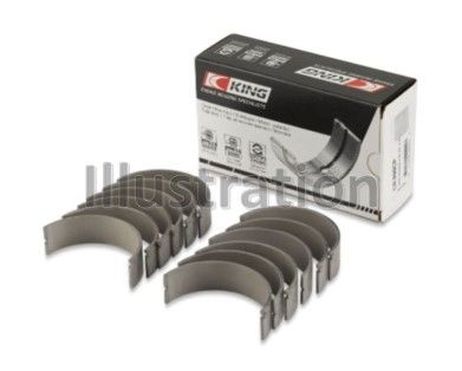 King CR6639CP025 Вкладыши шатунные Ман двигатель d2556 d2566 d2866 0.25 мм к-т 6 шт