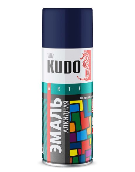 фото KUDO KU-10110 Эмаль универсальная «3p» technology Сине-фиолетовая RAL 5000 520 мл KUDO KU-10110 Эмаль универсальная «3p» technology Сине-фиолетовая RAL 5000 520 мл