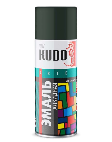фото KUDO KU-10186 Эмаль универсальная «3p» technology Глубоко-серая RAL 7026 520 мл KUDO KU-10186 Эмаль универсальная «3p» technology Глубоко-серая RAL 7026 520 мл