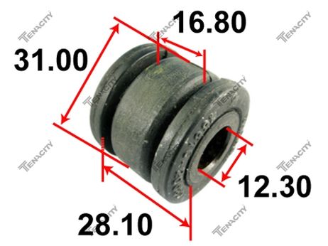 фото Tenacity AAMTO1045 Сайлентблок рулевой рейки D31mm Tenacity AAMTO1045 Сайлентблок рулевой рейки D31mm