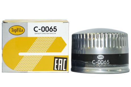 фото TopFiLs C0065 Фильтр масляный TopFiLs C0065 Фильтр масляный