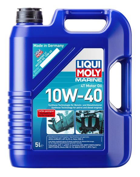 фото Liqui Moly 25013 10w-40 Marine 4T Motor Oil, 5л (НС-синт.мотор.масло) Liqui Moly 25013 10w-40 Marine 4T Motor Oil, 5л (НС-синт.мотор.масло)