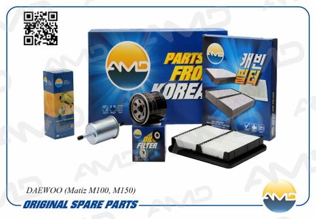 фото AMD AMD.SETF134 Комплект фильтров (масл.96570765 + возд.96314494 + топл.96335719D) AMD AMD.SETF134 Комплект фильтров (масл.96570765 + возд.96314494 + топл.96335719D)