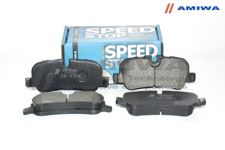 фото Amiwa CD1704 Колодки тормозные дисковые задние Amiwa CD1704 Колодки тормозные дисковые задние