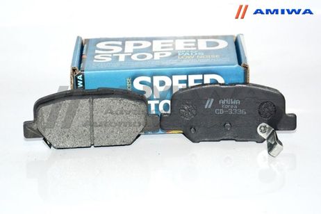 фото Amiwa CD3336 Колодки тормозные дисковые задние | зад | Amiwa CD3336 Колодки тормозные дисковые задние | зад |