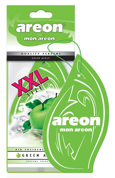 фото AREON 704064306 Ароматизатор areon mon xxl бумажный зеленое яб AREON 704064306 Ароматизатор areon mon xxl бумажный зеленое яб