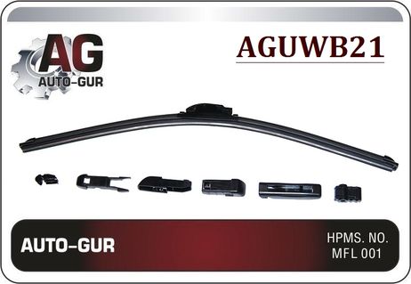 фото Auto-GUR AGUWB21 Щетка стеклоочистителя бескаркасная 21' 525 mm bre Auto-GUR AGUWB21 Щетка стеклоочистителя бескаркасная 21' 525 mm bre