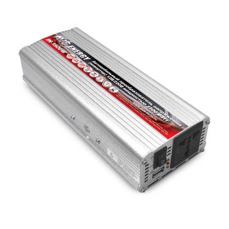 фото AVS 43744 Автомобильный инвертор 12/220v avs in-1500w, , шт AVS 43744 Автомобильный инвертор 12/220v avs in-1500w, , шт