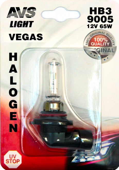 фото AVS A78485S Галогенная лампа avs vegas в блистере hb3/9005.12v AVS A78485S Галогенная лампа avs vegas в блистере hb3/9005.12v