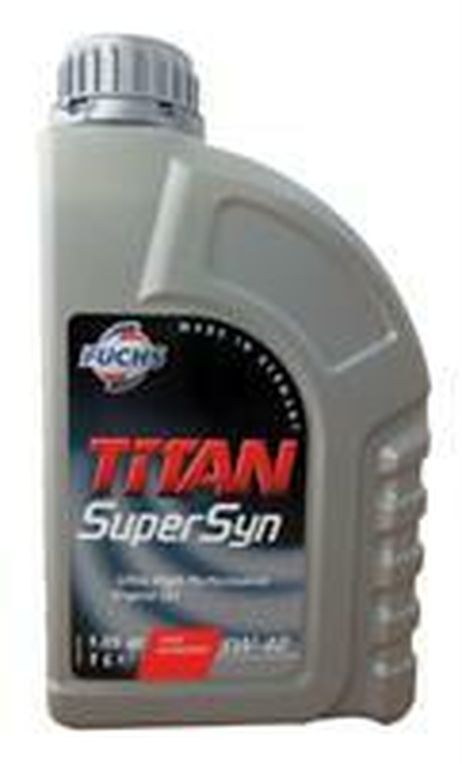 FUCHS 600638894 Моторное масло fuchs titan supersyn sae 5w-40 (1л)