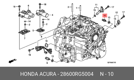 фото Honda 28600-RG5-004 Датчик давления масла Honda 28600-RG5-004 Датчик давления масла