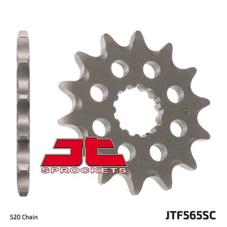 фото JT JTF56514SC F565.14SC_звезда приводная! передняя с самоочисткой 21.7x25x14z Kawasaki klx300 03> JT JTF56514SC F565.14SC_звезда приводная! передняя с самоочисткой 21.7x25x14z Kawasaki klx300 03>