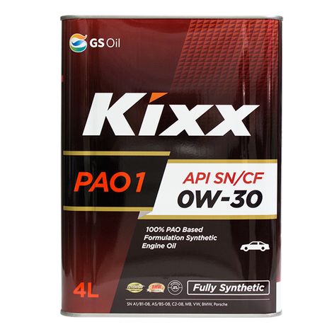 фото KIXX L208144TE1 Масло моторное kixx pao 1 0w-30 sn 100 синтетическ KIXX L208144TE1 Масло моторное kixx pao 1 0w-30 sn 100 синтетическ