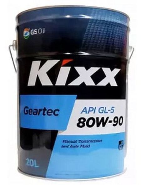 фото KIXX L2983P20E1 Масло трансмиссионное geartec 80w-90 gl-5 полусинт KIXX L2983P20E1 Масло трансмиссионное geartec 80w-90 gl-5 полусинт