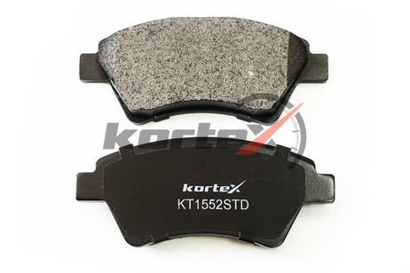 фото KORTEX KT1552STD Колодки торм. renault kangoo/megane 01- перед.к-т KORTEX KT1552STD Колодки торм. renault kangoo/megane 01- перед.к-т