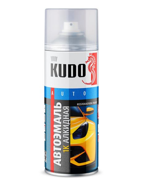 фото KUDO KU-4095 1K эмаль автомобильная ремонтная. Алкидная газ: Мальва 520 мл KUDO KU-4095 1K эмаль автомобильная ремонтная. Алкидная газ: Мальва 520 мл