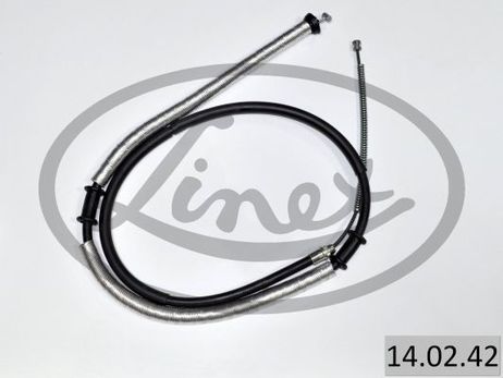 LINEX 14.02.42 Трос ручного тормоза | лев |