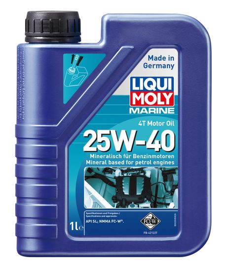 фото Liqui Moly 25026 25w-40 Marine 4T Motor Oil, 1л (мин.мотор.масло) Liqui Moly 25026 25w-40 Marine 4T Motor Oil, 1л (мин.мотор.масло)