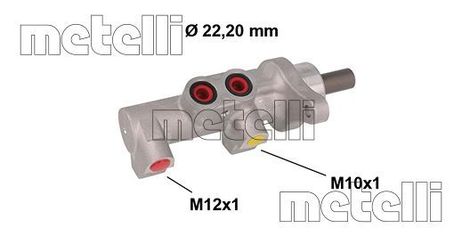 Metelli 05-0847 Главный тормозной цилиндр dacia duster ii, logan v