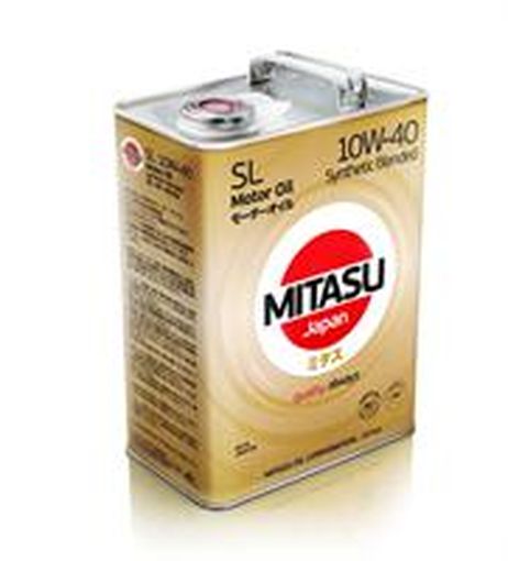 фото MITASU MJ1244 Mitasu 10w40 4l масло моторное motor oil sl/ api s MITASU MJ1244 Mitasu 10w40 4l масло моторное motor oil sl/ api s