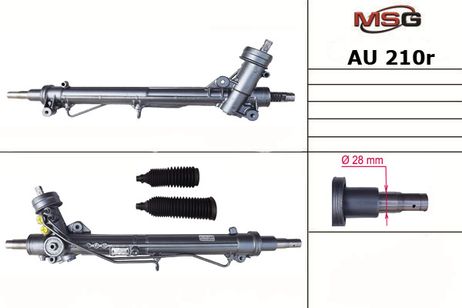 фото MSG AU210R Рейка с г/у восстановленная audi a4 (8d2, b5) 94-0 MSG AU210R Рейка с г/у восстановленная audi a4 (8d2, b5) 94-0