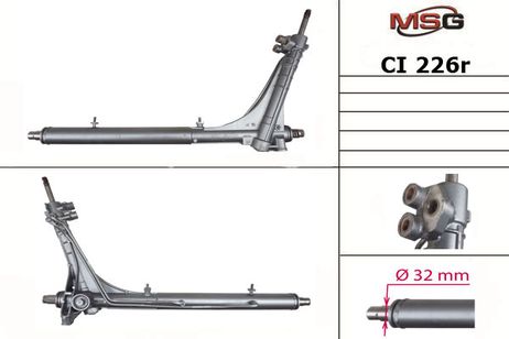 фото MSG CI226R Рейка с г/у восстановленная citroen jumper 2006-,f MSG CI226R Рейка с г/у восстановленная citroen jumper 2006-,f