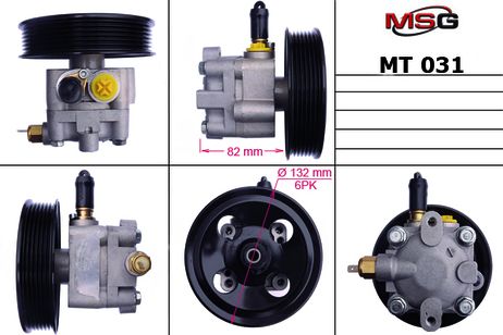 MSG MT031 Насос ГУР новый Mitsubishi l200 2005-2015, Mitsubishi Pajero Sport 2007-2015